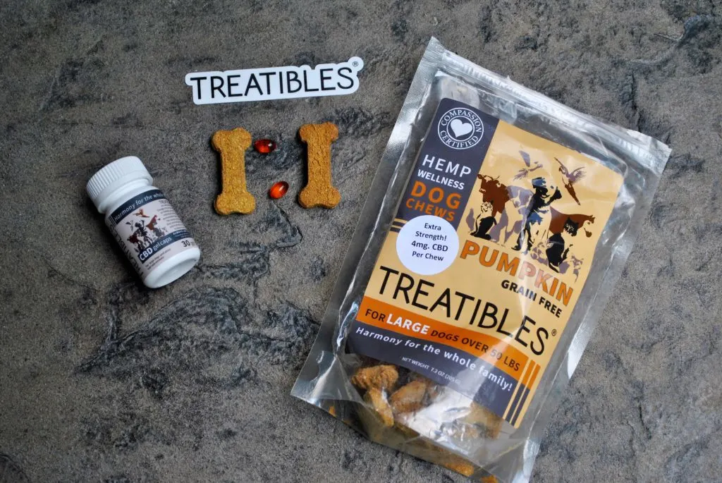 CBD Gel Capsules And Hemp Chews For Big Dogs: Treatibles Review