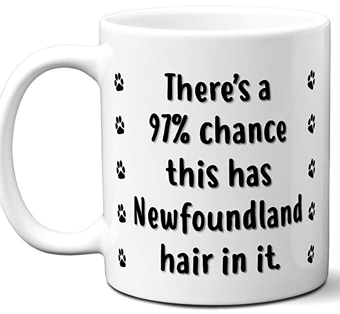 Vintage Genuine Newfie Newfoundland Coffee Mug Cup Novelty Gag Joke Gift Idea