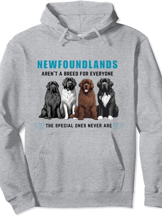 Newfoundland dog hoodie